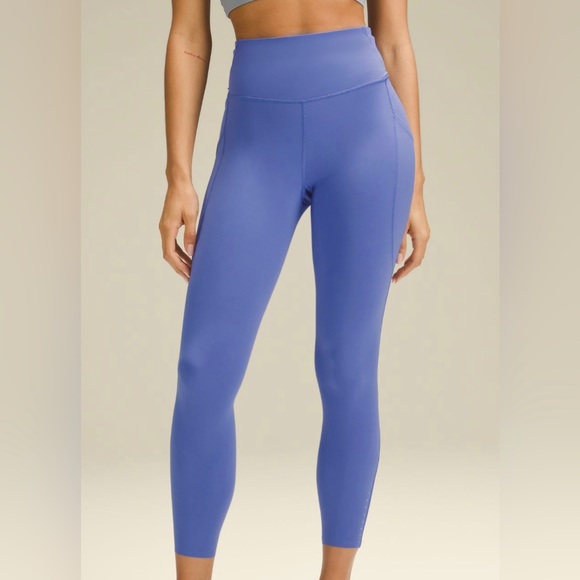 SOLD! NWT LULULEMON FAST AND FREE HR LEGGINGS WITH POCKETS | WILD INDIGO - Picture 3 of 12